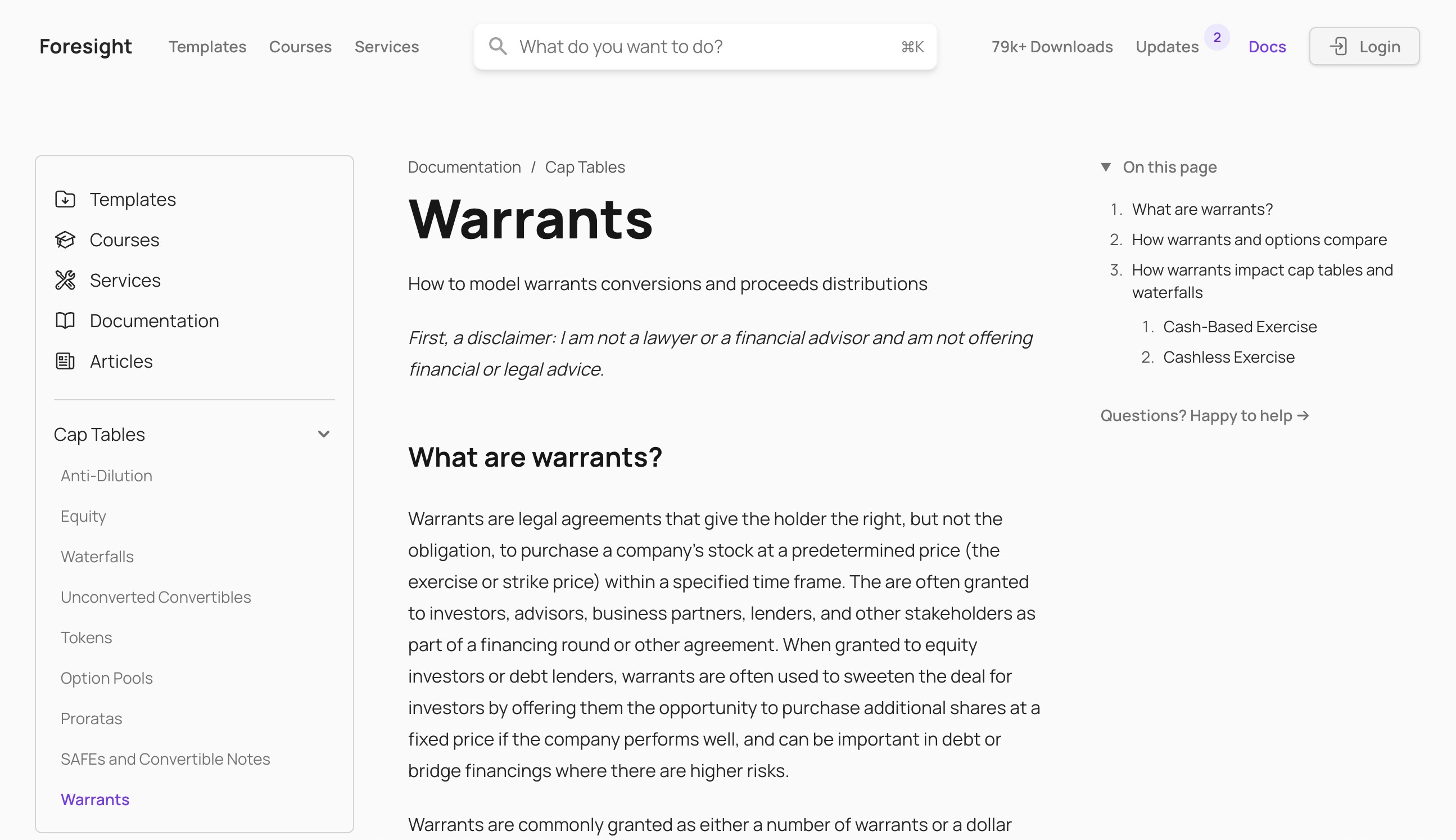 Warrants