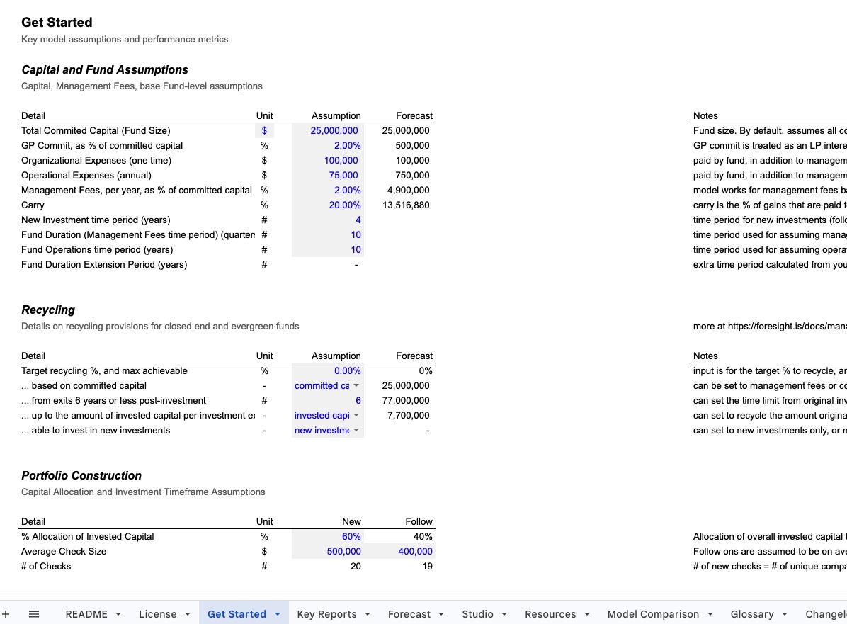 Venture Studio Model Screenshot